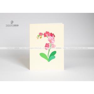 Popup Card - Orchids