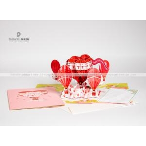 Popup Card - Love is in The Air
