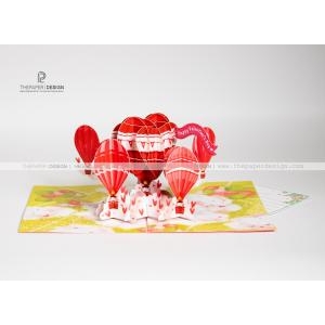 Popup Card - Love is in The Air