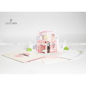 Popup Card - Happy Wedding Day