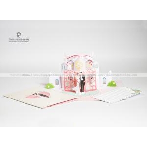 Popup Card - Happy Wedding Day
