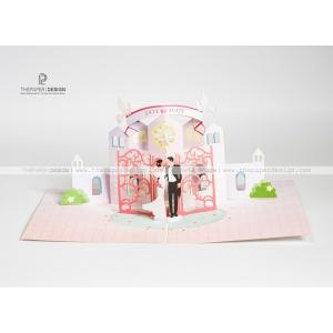 Popup Card - Happy Wedding Day
