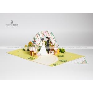Popup Card - Wedding