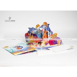 Popup Card - Super Dad