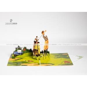 Popup Card - Super Dad