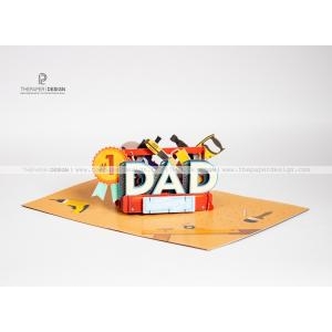 Popup Card - Super Dad