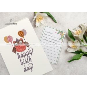 Quilling Card - Happy Birthday