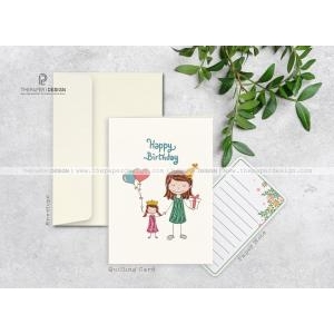 Quilling Card - Happy Birthday
