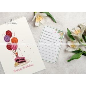 Quilling Card - Happy Birthday