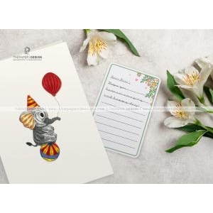 Thiệp Giấy Xoắn - Sinh Nhật