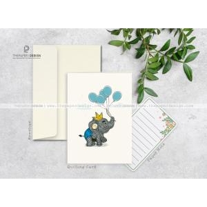 Thiệp Giấy Xoắn - Sinh Nhật