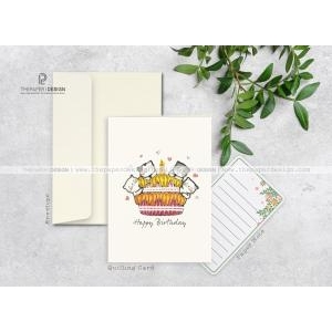 Quilling Card - Happy Birthday